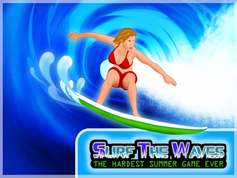 波をサーフィン、史上最も困難な夏のゲーム - 無料版のおすすめ画像1