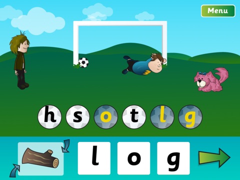 The Fab-Phonics 'Football Fun' for iPad screenshot 3