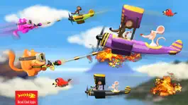 Game screenshot Airplane Cats vs Rats FREE - Tiny Flying Angry Air Battle Game mod apk