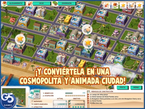 Build It! Miami Beach Resort HD (Full) screenshot 3