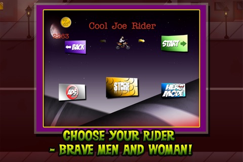 Ride Dead Straight Glory - Stay Ahead of the Endless Evil Zombie Horde Invasion - Free Motorbike Shooting Race - iPhone/iPad Edition screenshot 2