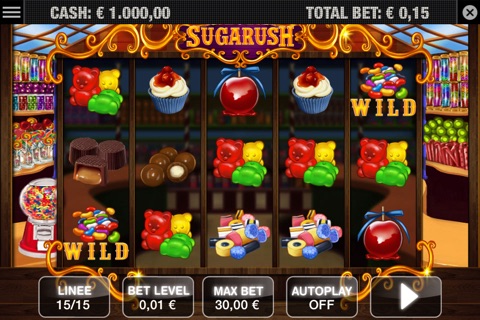 Slot Sugarush | Slot machine da casino a soldi veri | Garantito AAMS screenshot 2