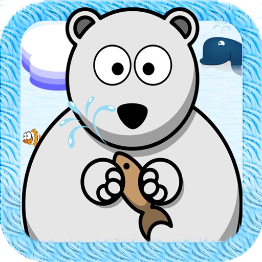 Catch The Little Fish While Riding The Slimy Iceberg - Free Surf Racing Game For Kids iOS App
