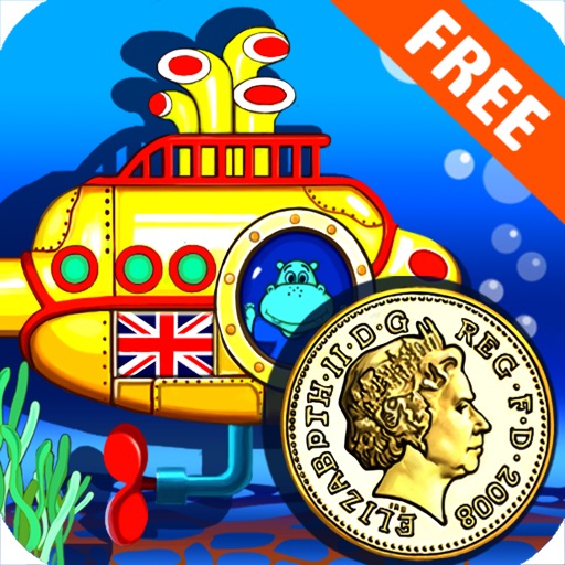 Amazing Coin(GBP£): Educational Money Learning & Counting games for kids FREE Icon