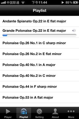 Chopin Polonaise screenshot 2