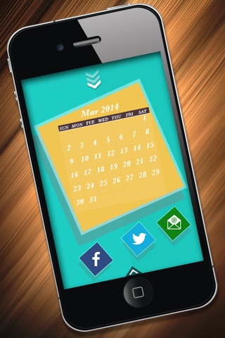 Wallpaper Calendar for iOS 7 screenshot 4