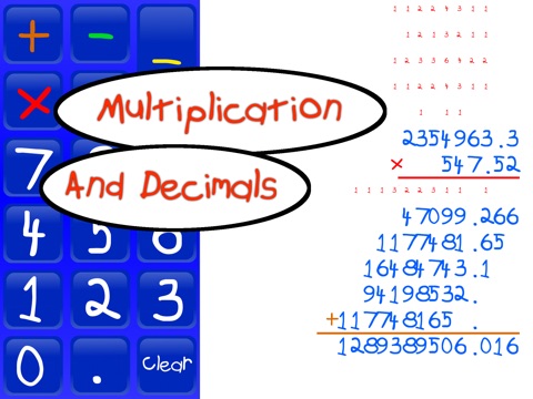Cheater Pants Calculator HD - Show Your Work Arithmetic! screenshot 4