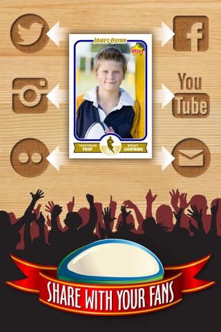 Rugby Card Maker - Make Your Own Custom Rugby Cards with Starr Cards screenshot 4