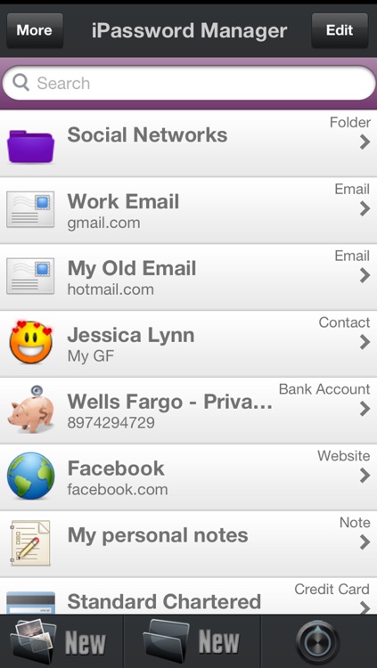 iPassword Manager - Password management app to organize, store and save any passcode for notes or websites
