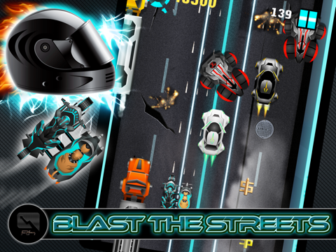 Alien Knight Speed Racer - Motor Bike Clash City Run Editionのおすすめ画像2
