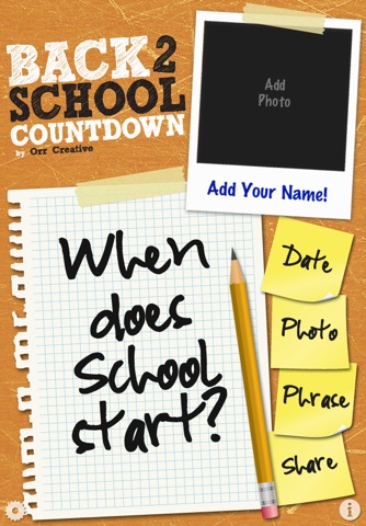Back To School Countdown screenshot 3