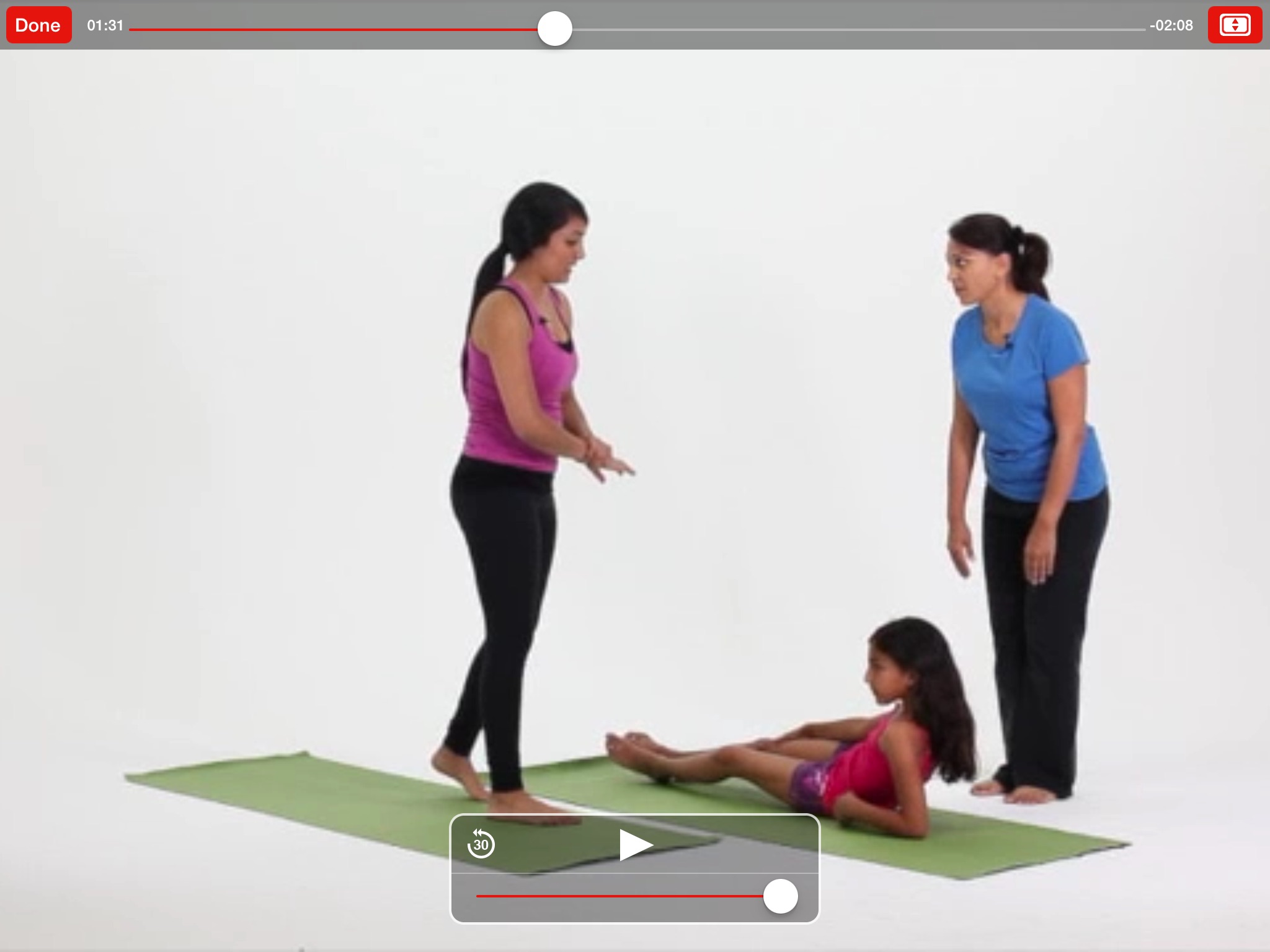 49poses - Children's Yoga Video Lessons for iPad screenshot 3