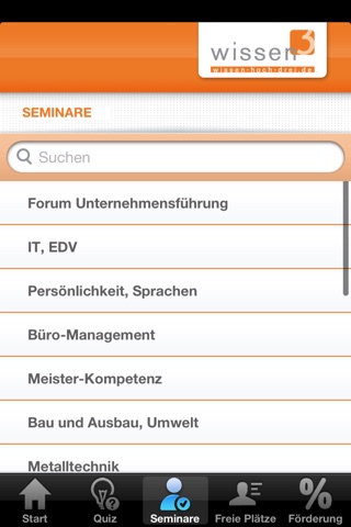 Weiterbildung wissen-hoch-drei screenshot 3