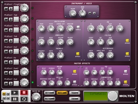 Molten Drum Machine screenshot 3