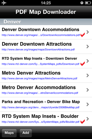 Denver Maps - Download RTD Maps and Tourist Guides. screenshot 2