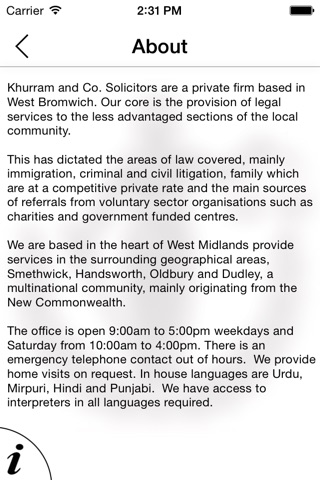 Khurram and Co Solicitors screenshot 4