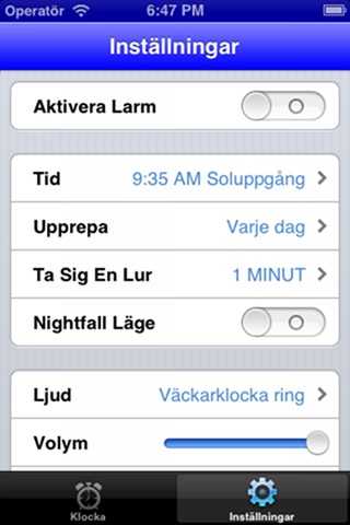 Sunrise-Sunset Alarm Clock screenshot 3