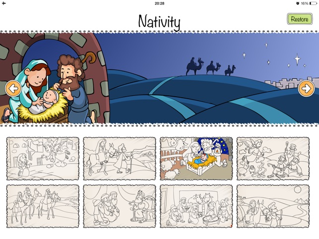 Kids Bible Coloring Book(圖2)-速報App