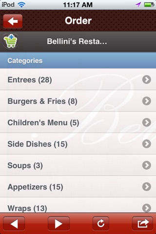 Bellini's Italian Restaurant screenshot 3