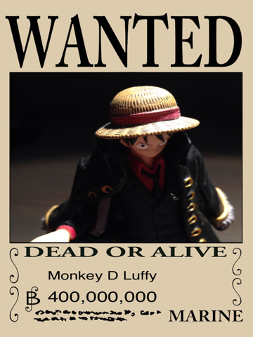 Op Poster Maker An One Piece Style Pirate Wanted Poster Maker App Price Drops