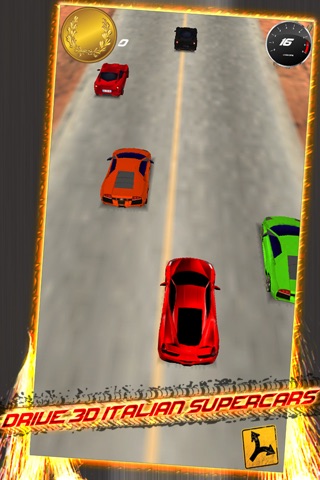 Red Speed Racer - Most Wanted Street Car Chase screenshot 2