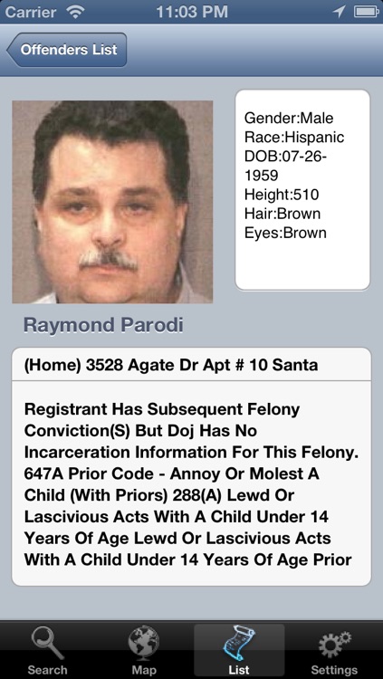 Sex Offenders Search screenshot-3