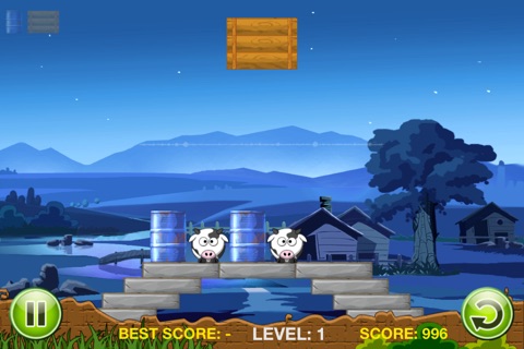 Farm Fun Frenzy Free - Help The Cow Hide From The Evil Cloud! screenshot 4