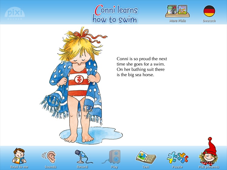 Pixie Book "Connie Learns How to Swim" screenshot-3