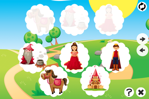 Animated Animal Memo Game For Kids And Babies! For Free: Educational Training App For The Whole Family. Remember Me&Learn to Memorize Horses & Princess screenshot 4
