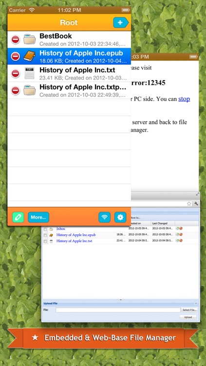 Txt2Book - Create epub book from text and read in iBooks or Stanza screenshot-4