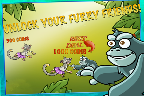 Crazy Monkey Battle - Valentine's Day True Love Edition - Funny Banana Fight in Sweetheart Match screenshot 3