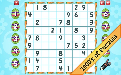 Easter Sudoku screenshot 2