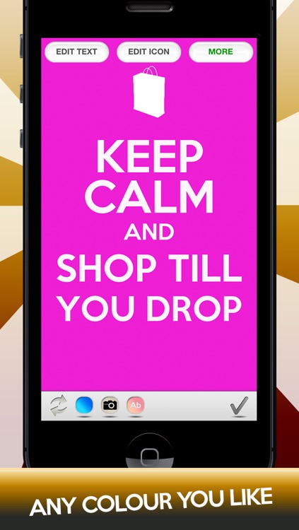 InstaCalm Pro - A Keep Calm Poster and Wallpaper Maker screenshot-3