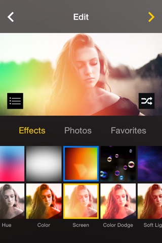 Effex - Photo FX Editor with Beautiful Effects and Colorful Gradients screenshot 4