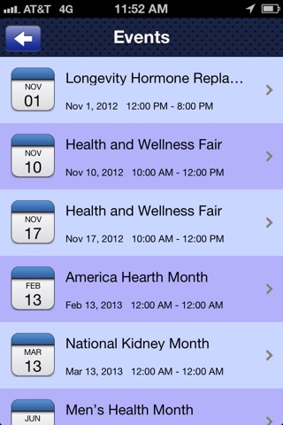 Longevity Centres of America screenshot 3