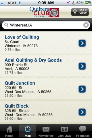 Quilt Shops screenshot 2