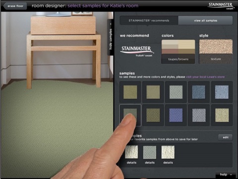 STAINMASTER® carpet SHOWRoom Home Center Edition screenshot 4