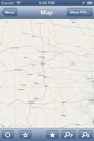 Colorado, USA Offline Map - PLACE STARS screenshot 2