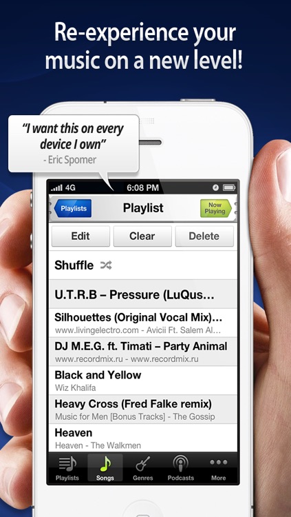 Audio Xciter - DSP Enhanced Music Player screenshot-4