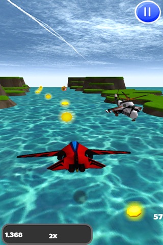 A Jet Fighter Pilot: 3D Airplane Flight Simulator - FREE Edition screenshot 3
