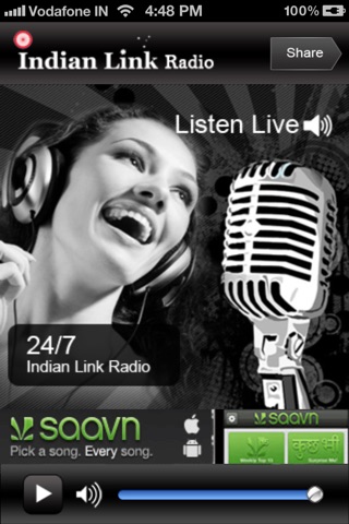 Indian Link Radio screenshot 2