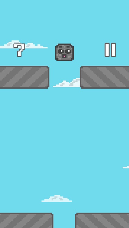 Tappy Cube - Tappy's impossible endless challenging classic retro pixel jump fun free adventure game high up in the sky
