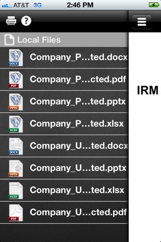 EMC Documentum IRM screenshot 4