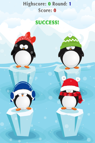 Simple Simon Says - Fun Educational Memory Game for Kids - Penguin edition (FREE) screenshot 3