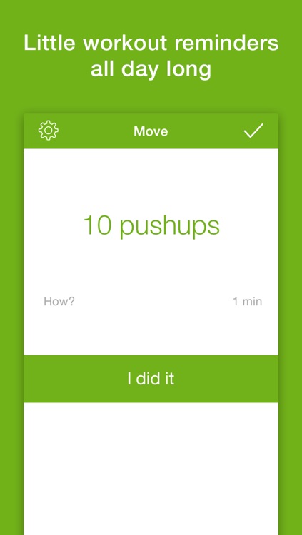 Move - Daily activity to stay healthy