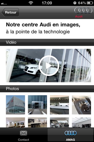 Centre Audi AMAG Genève screenshot 4