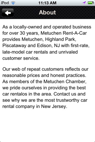 Metuchen Rent A Car screenshot 4