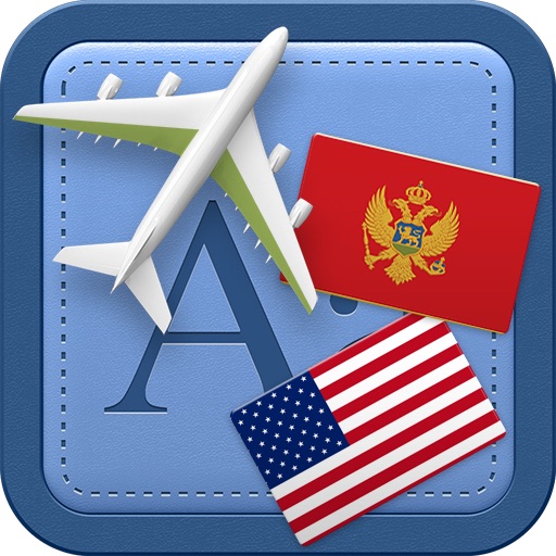 Traveller Dictionary and Phrasebook Montenegrin - US English icon