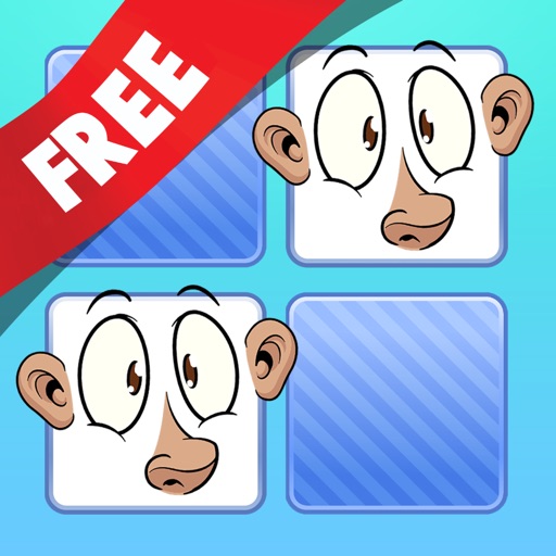 Free Memo Game Body Parts Cartoon iOS App