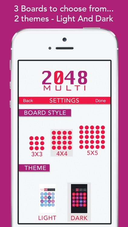 2048 Multi - Puzzle Logic Board Game for All Ages! screenshot-3